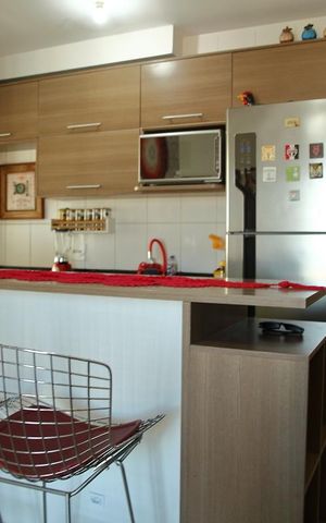 Apartamento à venda com 56m², 3 quartos e 1 vagaCozinha 