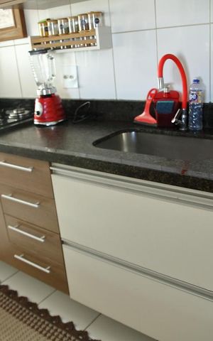 Apartamento à venda com 56m², 3 quartos e 1 vagaCozinha 