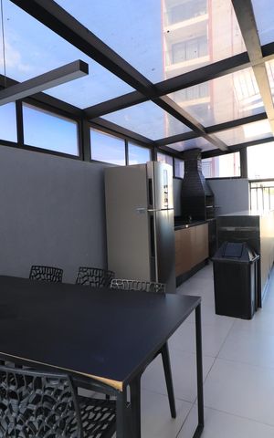 Studio à venda com 31m², 1 quarto e sem vagaÁrea comum - Churrasqueira
