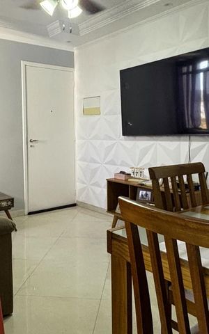 Apartamento à venda com 44m², 2 quartos e 1 vagaSala