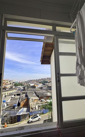 Apartamento à venda com 44m², 2 quartos e 1 vagaJanela/Serviço /Cozinha 