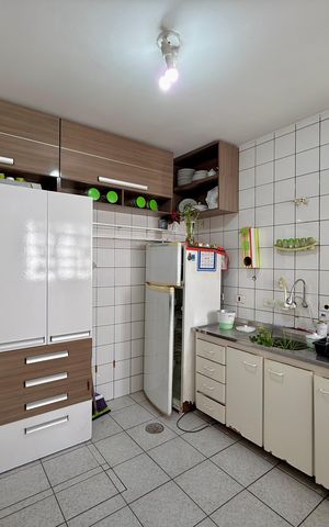 Casa à venda com 75m², 2 quartos e 1 vagaCozinha/Copa