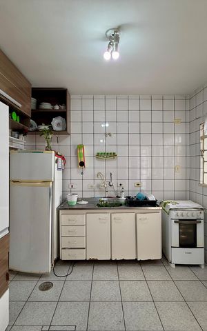Casa à venda com 75m², 2 quartos e 1 vagaCozinha/Copa