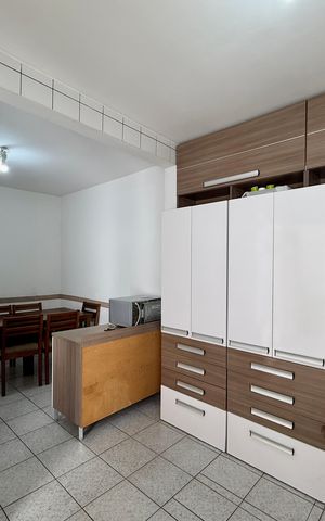 Casa à venda com 75m², 2 quartos e 1 vagaCozinha/Copa