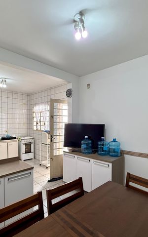 Casa à venda com 75m², 2 quartos e 1 vagaCozinha/Copa