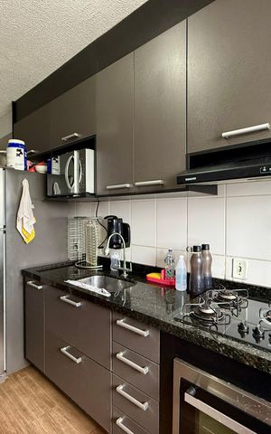 Apartamento à venda com 49m², 2 quartos e 1 vagaCozinha