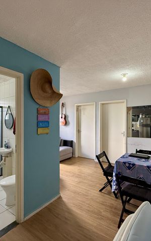 Apartamento à venda com 49m², 2 quartos e 1 vagaSala