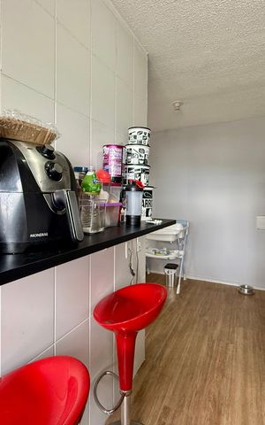 Apartamento à venda com 49m², 2 quartos e 1 vagaCozinha