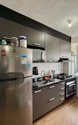 Apartamento à venda com 49m², 2 quartos e 1 vagaCozinha