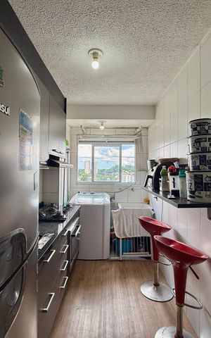 Apartamento à venda com 49m², 2 quartos e 1 vagaCozinha