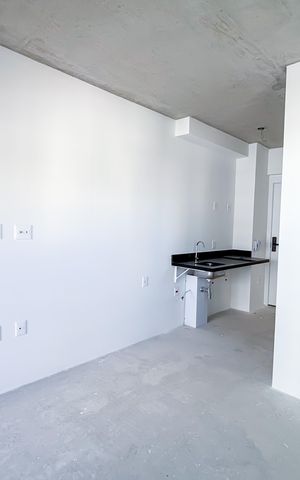 Studio à venda com 25m², 1 quarto e sem vaga
