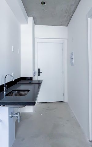 Studio à venda com 25m², 1 quarto e sem vaga