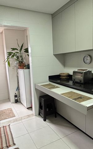 Apartamento à venda com 78m², 3 quartos e 2 vagas Apartamento à venda com 78m², 3 quartos e 2 vagasCozinha