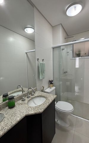 Apartamento à venda com 78m², 3 quartos e 2 vagas Apartamento à venda com 78m², 3 quartos e 2 vagasBanheiro