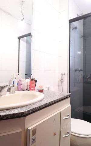 Apartamento à venda com 96m², 3 quartos e 2 vagasBanheiro da Suíte 1
