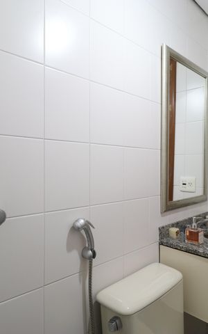 Apartamento à venda com 96m², 3 quartos e 2 vagasBanheiro Social