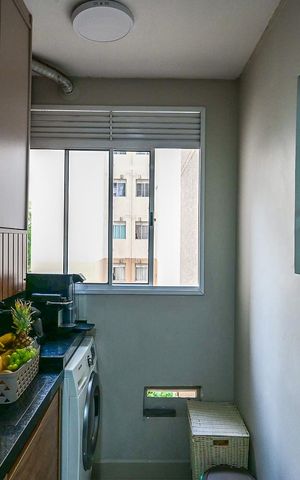Apartamento à venda com 57m², 3 quartos e 1 vagaÁrea de Serviço 