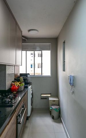 Apartamento à venda com 57m², 3 quartos e 1 vagaCozinha
