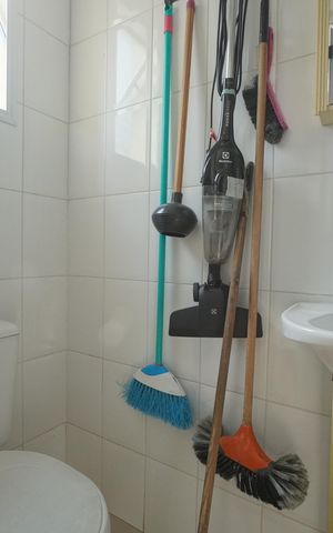 Apartamento para alugar com 142m², 3 quartos e 2 vagasBanheiro de serviço