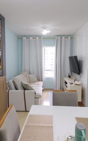 Apartamento à venda com 47m², 2 quartos e 1 vagaSala