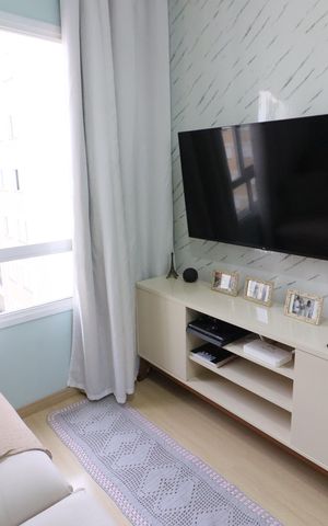 Apartamento à venda com 47m², 2 quartos e 1 vagaSala
