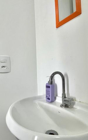Apartamento à venda com 29m², 1 quarto e sem vaga Apartamento à venda com 29m², 1 quarto e sem vagaBanheiro da Suíte