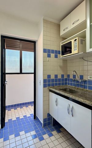 Apartamento à venda com 60m², 1 quarto e 1 vaga Apartamento à venda com 60m², 1 quarto e 1 vagaCozinha
