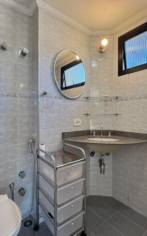 Apartamento à venda com 60m², 1 quarto e 1 vaga Apartamento à venda com 60m², 1 quarto e 1 vagaBanheiro Social
