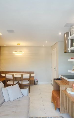 Apartamento à venda com 57m², 2 quartos e 1 vaga Apartamento à venda com 57m², 2 quartos e 1 vagaSala