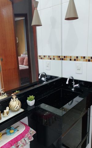 Apartamento à venda com 88m², 2 quartos e 1 vaga Apartamento à venda com 88m², 2 quartos e 1 vagaBanheiro