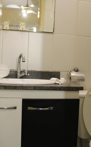 Apartamento à venda com 63m², 3 quartos e 1 vagaBanheiro da Suíte