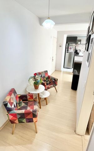 Apartamento para alugar com 45m², 2 quartos e 1 vaga Apartamento para alugar com 45m², 2 quartos e 1 vagaCorredor