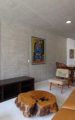 Apartamento para alugar com 63m², 1 quarto e 2 vagasSala