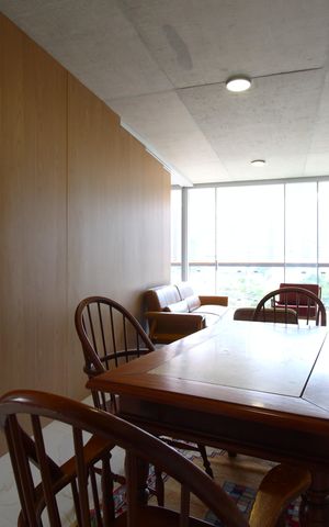 Apartamento para alugar com 63m², 1 quarto e 2 vagasSala