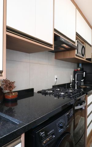 Apartamento à venda com 30m², 1 quarto e sem vagaCozinha e Área de Serviço