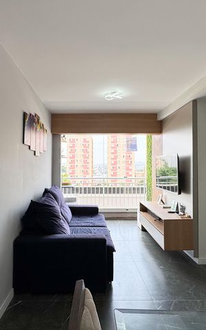 Apartamento à venda com 50m², 2 quartos e 1 vaga Apartamento à venda com 50m², 2 quartos e 1 vagaSala