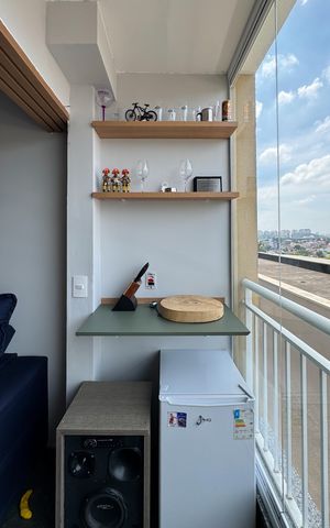 Apartamento à venda com 50m², 2 quartos e 1 vaga Apartamento à venda com 50m², 2 quartos e 1 vagaSacada