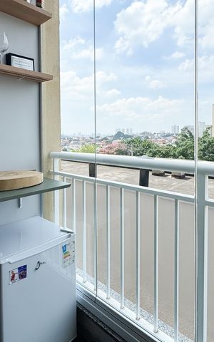 Apartamento à venda com 50m², 2 quartos e 1 vaga Apartamento à venda com 50m², 2 quartos e 1 vagaSacada