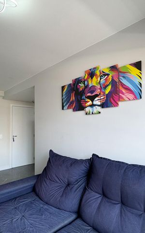 Apartamento à venda com 50m², 2 quartos e 1 vaga Apartamento à venda com 50m², 2 quartos e 1 vagaSala