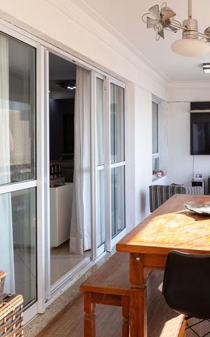 Apartamento à venda com 124m², 3 quartos e 2 vagasVaranda gourmet
