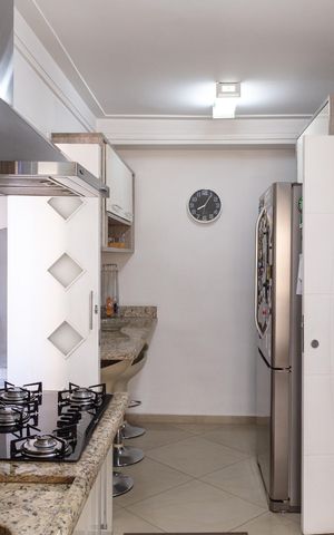 Apartamento à venda com 124m², 3 quartos e 2 vagasCozinha