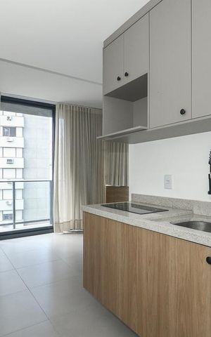 Apartamento para alugar com 25m², 1 quarto e sem vagaStudio