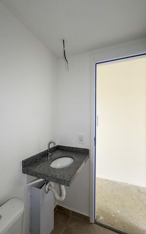 Studio à venda com 24m², 1 quarto e sem vaga Studio à venda com 24m², 1 quarto e sem vagaBanheiro