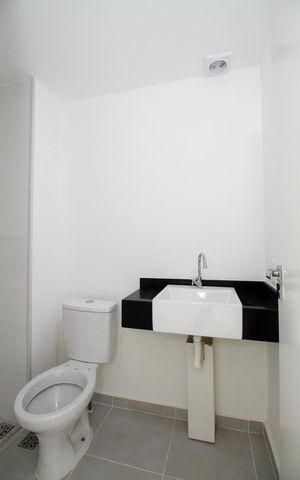 Studio à venda com 26m², 1 quarto e sem vaga Studio à venda com 26m², 1 quarto e sem vagaBanheiro