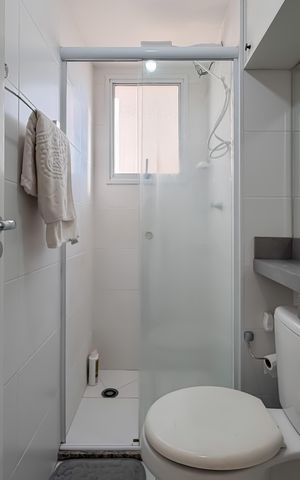 Apartamento à venda com 40m², 2 quartos e sem vaga Apartamento à venda com 40m², 2 quartos e sem vagaBanheiro