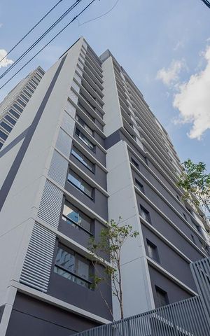 Studio à venda com 26m², 1 quarto e sem vagaFachada