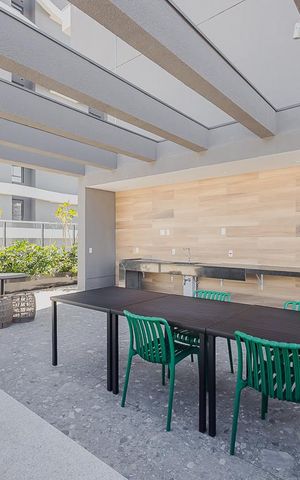 Studio à venda com 26m², 1 quarto e sem vagaChurrasqueira