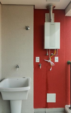 Apartamento à venda com 40m², 2 quartos e 1 vaga Apartamento à venda com 40m², 2 quartos e 1 vagaVaranda e Área de Serviço