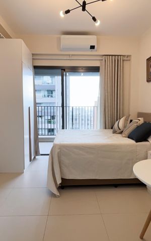 Studio para alugar com 25m², 1 quarto e sem vaga