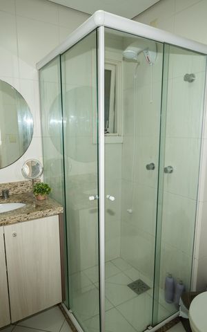 Apartamento à venda com 133m², 2 quartos e 1 vaga Apartamento à venda com 133m², 2 quartos e 1 vagaBanheiro Social
